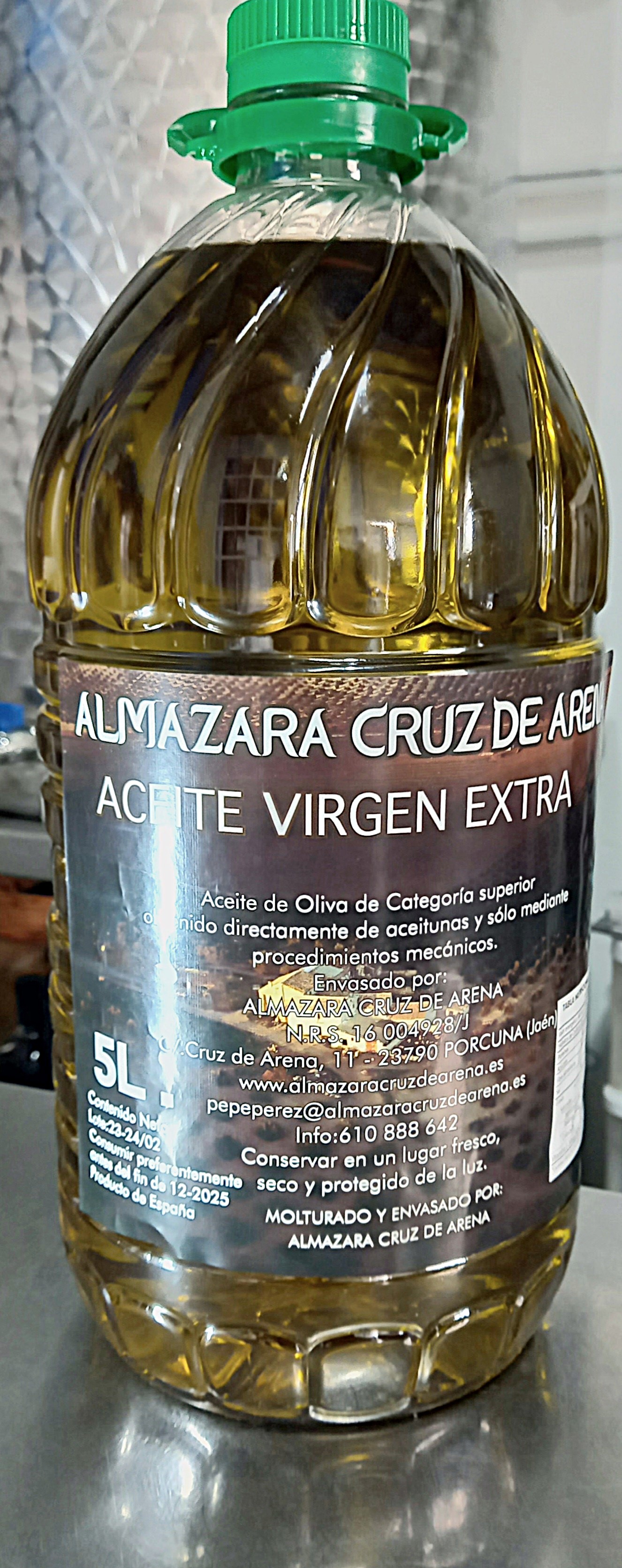 ACEITE DE OLIVA VIRGEN EXTRA 5 LITROS 24/25